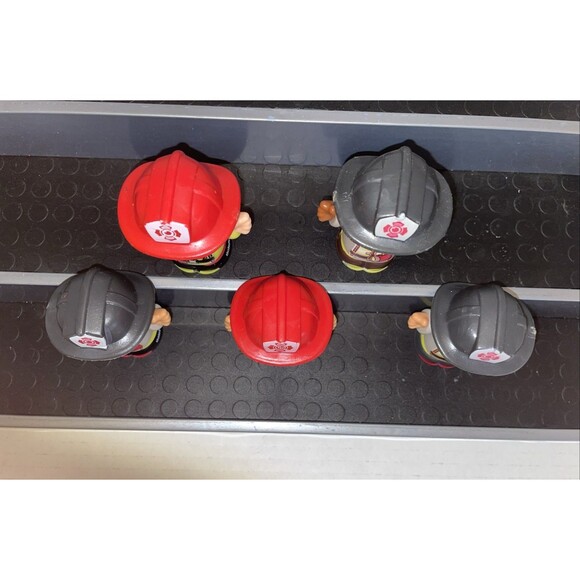 Little People Fisher Price Figure Lot of 5 Firefighter Boys Girls - Picture 3 of 13